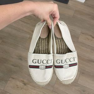 Authentic Gucci slip ons.